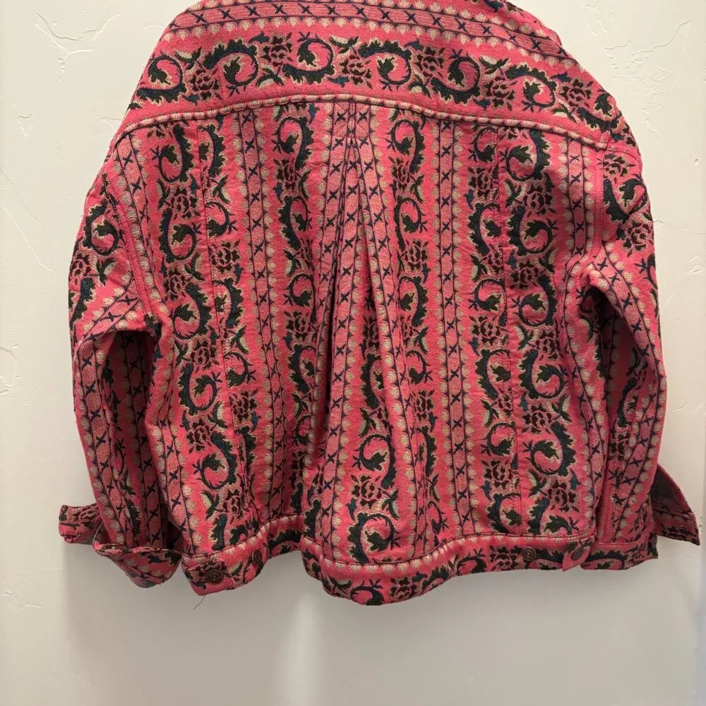 Free People We The Free Opal Swing Jacquard Jacket NWT * - Picture 7 of 7